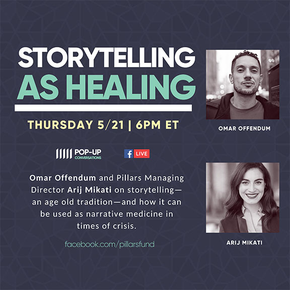 Storytelling as Healing, featuring Omar Offendum and Arij Mikati